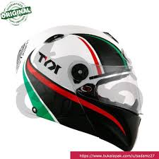 Kyt juga menyediakan berbagai pilihan helm, mulai dari full face, half face, hingga helm motor cross. Jual Helm Kyt X Rocket Fullface Flat Visor Spoiler Original Di Lapak Sadam Shop Bukalapak