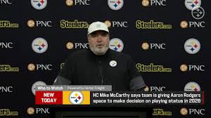 Mike McCarthy addresses playing status of Aaron Rodgers - NFL.com