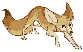How big are the ears of a fennec fox? Fennec Fox For Un Divided By Faithandfreedom Deviantart Com On Deviantart Animal Drawings Furry Art Animated Drawings
