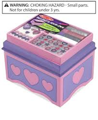 Melissa And Doug Kids Toy Decorate Your Own Jewelry Box Personalized Jewelry Box Wooden Jewelry Boxes Pink Jewelry Box