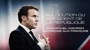 Il a annoncé de nouv. Allocution Du President De La Republique Emmanuel Macron Allocution Du President De La Republique Emmanuel Macron En Streaming Replay France 2 France Tv