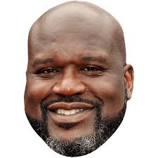 Shaquille O'Neal (Beard) Celebrity Mask -