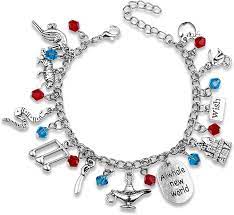 Compass charm friendship bracelets by design by symphony. Buy Bracelet Themed Charm Friendship Bracelets 8 Inch Silver Birthday Gift With Jewelry Bag For Teens Girls Online In Indonesia B07z9p3hdy