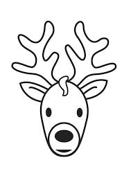 The association of reindeers with christmas has made them one of the most adored animals among kids of all ages. Free Reindeer Coloring Pages Novocom Top