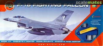 In its basic form, it consists of: F 16 Fighting Falcon Airfix 74025 1999
