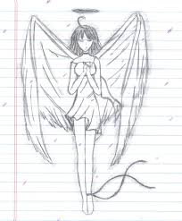But still, he finds himself being drawn to tenshi. Cool Anime Drawings Anime Angel By Armygirl5433 Manga Anime Traditional Media Drawings Anime Angel Angel Anime