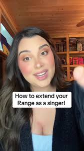 How to get more range with your singing! Disclaimer! Please make sure  nothing is hurting or pinching while working your higher range, and take it  slow! Working with a coach can help make sure you are ...