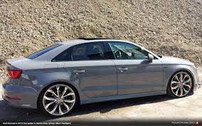 Audi Exclusive Nardo Grey A3 S Line Sedan Be Jealous Be Very Very Jealous Fourtitude Com Carros Carros De Luxo Audi