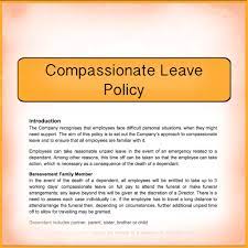 The malaysian trades union congress (mtuc) recently proposed that all employees be provided 1 month's paid paternity leave. Compassionate Leave How To Handle Guide Cartridgesave