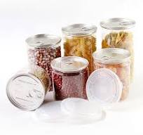 Empty Clear POP Can. 300ml 350ml 400ml 450ml 500ml 550ml Food Grade PET Can  Plastic Jar With Easy Open Aluminum Lid Top Screw