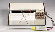 Single Or Dual Pen Flatbed Strip Chart Recorders 16 Chart