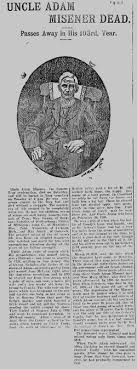 Adam Misener (1798-1901)