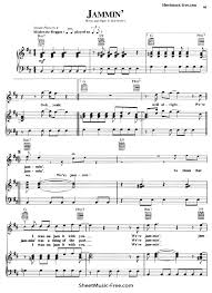 Just don't leave don't leave. Jammin Sheet Music Bob Marley Sheetmusic Free Com