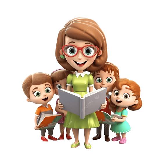 Profesora De Inicial PNG Imágenes Y Dibujos Con Fondo Transparente Gratis -  Pngtree