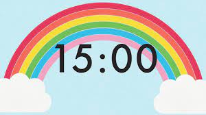 Set timer for 15 minutes. 15 Minute Countdown Rainbow Timer Youtube