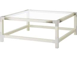 Bunch metal cocktail glass coffee table with glass top. Theodore Alexander Tempered Glass Longhorn White Stainless Steel 44 Wide Square Coffee Table Tal5102075