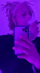 Playboicarti aesthetic collagewallpaper awge rapper wallpaper. Versacemxmi Trippie Redd Purple Aesthetic Dark Purple Aesthetic
