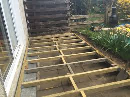 If you're an experienced diyer with gerber has over four years of experience running go masonry and over ten years of general masonry work experience. Build A Front Deck Over Your Concrete Stairs For Added Curb Appeal Deck Over Concrete Stairs Diy Deck