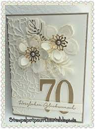Geburtstagsfeier für ihre mutter, vater, mutter oder schwiegervater, denken eines themas spielen sollte nicht so schwer sein. Stampin Up Zum 70 Geburtstag Geburtstagskarte Handgemachte Geburtstagskarten Karte Hochzeit
