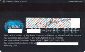 Check spelling or type a new query. Bank Card Ally Ally Bank United States Of America Col Us Mc 0117