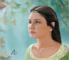 Elf exhibit submission: figure and watercolor painting