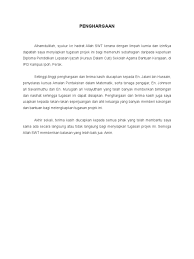 Bahkan ilmu sosial seperti ekonomi dan akuntansi juga berlandaskan ilmu matematika. Contoh Ayat Penghargaan