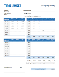 Free Time Card Calculator Timesheet Calculator For Excel