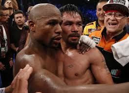 Undefeated Floyd Mayweather decisions Manny Pacquiao