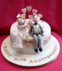 Just like the day they were married, the cake. Marrige Anniversary Cakes