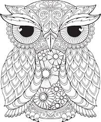 Coloring for girls and boys. Free Difficult Coloring Picture Of An Owl To Print For Adults Letscolorit Com Owl Coloring Pages Mandala Coloring Pages Animal Coloring Pages