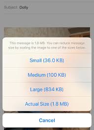 You don't have to manually save resized pictures, because they are automatically saved in a. Iphone X Reduce Photo File Size Apple Community
