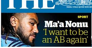 Ma'a Nonu 'I want to be an AB again'