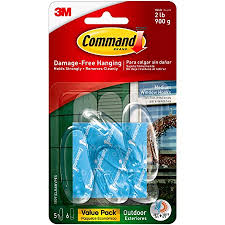 Buy tool sets, paints, electrical & more. Amazon Com Command Outdoor 2 Lb Capacity Window Hooks Medium 4 Packages 8 Hooks Total 17091clr Awes Home Improvement