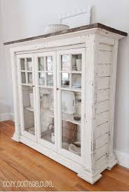 2 pc antique handmade chippy cupboard pie safe farmhouse shabby chic h $950 (windermere). Rustic China Hutch Ideas On Foter