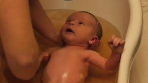 How to bathe a newborn. 3 Months Old Baby Bath Stock Footage Video 100 Royalty Free 9159014 Shutterstock