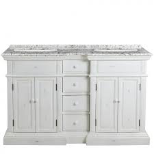 58 inch double sink bathroom vanity