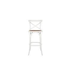 We ship in many areas in australia free of charge. Antique White Elm Wood Rattan Bar Stool Living Room From Breeze Furniture Uk