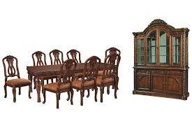Looking for the ashley north shore 553 king bedroom? North Shore Dining Table And 8 Chairs With Storage Set Ashley Furniture Homestore