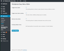 Lets you edit the wordpress admin menu. Wordpress Easy Menu Editor By Exibio Codecanyon