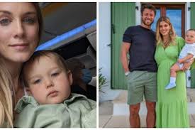 Ashley James left 'shaking and in tears' after treatment she received  flying alone with baby