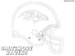 Facebook is showing information to help you better understand the purpose of a page. Ravens Helmet Coloring Pages Coloring Home