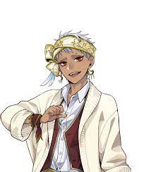 カリム アルアジーム cv 古田一紀 character 公式 ディズニー ツイステッドワンダーランド ツイステ アニメスタイル キャラ イラスト ツイステッド