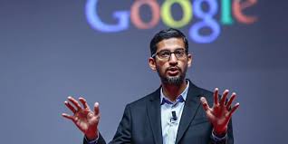 Sundar pichai is the ceo of google and alphabet inc. 5rghtt5j7id2km