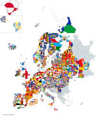 Flag of spain map spanish invasion of portugal drawing clipart. Flag Map Of European Subdivisions Day 31 Portugal Vexillology