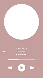 The visual design for music player is a big deal because there are lot of user inputs and all of them are important. Peach Resources Peachresources Template 11 Music Player 1080 X