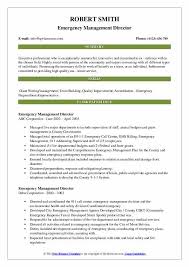 Toni bowers outlines some issues with resumes formatted in microsoft word and those converted to pdfs. Emergency Management Director Resume Samples Qwikresume