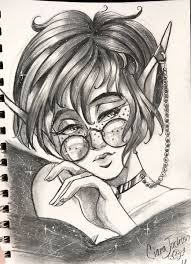 Elf woman shadow half human half animal beginner fae drawing christmas ranger lee pace tom hiddleston elf woman. Elf Pencil Drawing By Doublemaximus On Newgrounds