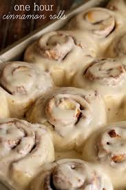 One Hour Cinnamon Rolls Cinnamon Rolls Easy Easy Cinnamon Recipes