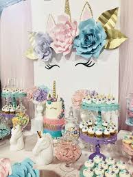 Birthday Theme Ideas For Baby Girls Unicorns Birthday Party Ideas Photo 1 Of 8 Unicorn Birthday Parties Birthday Parties Unicorn Birthday