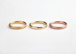 Minimalist Simple Thin Wedding Ring Band Women 14k 18k Rose Etsy Thin Band Wedding Ring Wedding Ring Bands 18k Gold Wedding Bands